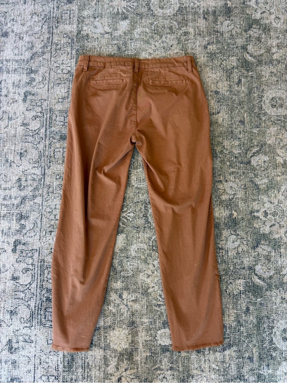 NWOT Frank & Eileen Wicklow Italian Chino Pants Terracotta Coastal Size 2 - Picture 7 of 9